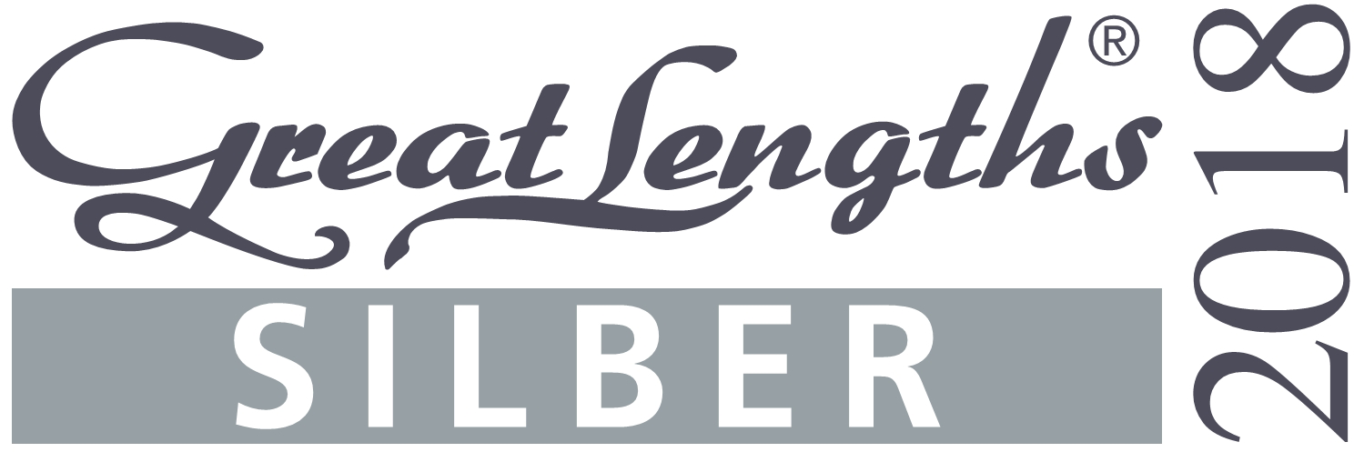 Great Lengths Hair Extensions – Silber Partner 2018